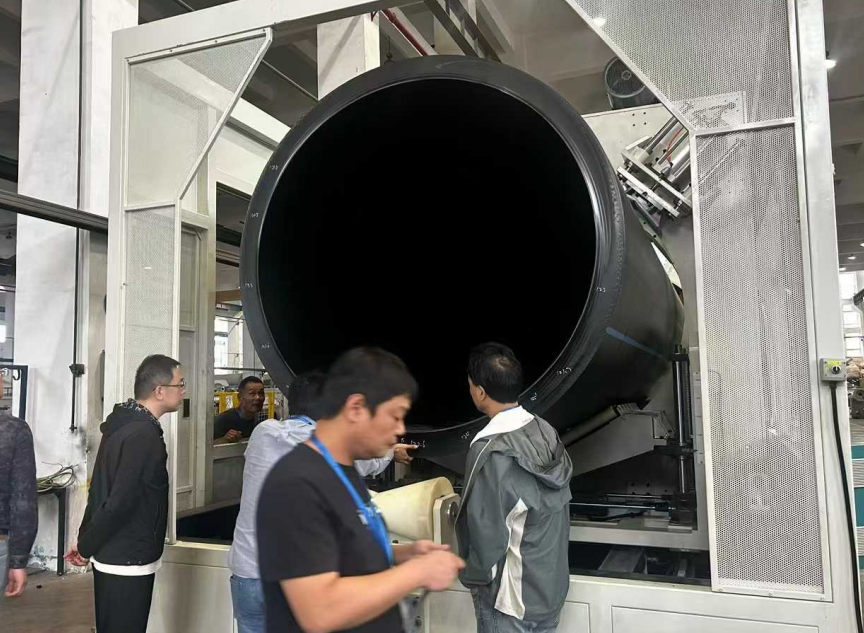 ท่อ HDPE ที่มีเส้นผ่านศูนย์กลางสูงขึ้นและปัญหาการระบายความร้อน