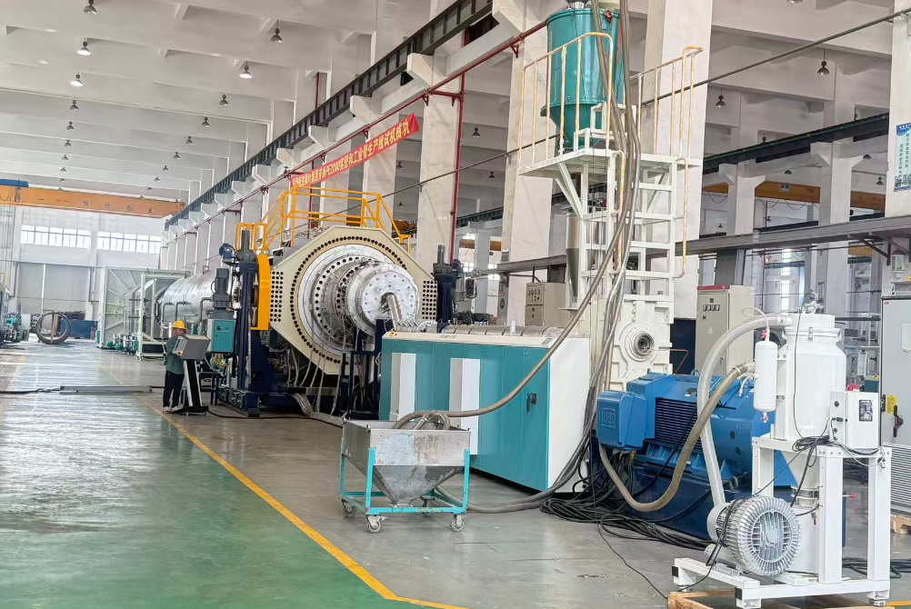 ประเด็นสำคัญสำหรับอุปกรณ์สตาร์ทอัพและเทคโนโลยีการผลิตท่อ PE ที่มีเส้นผ่านศูนย์กลางขนาดใหญ่กว่า 2,000 มม